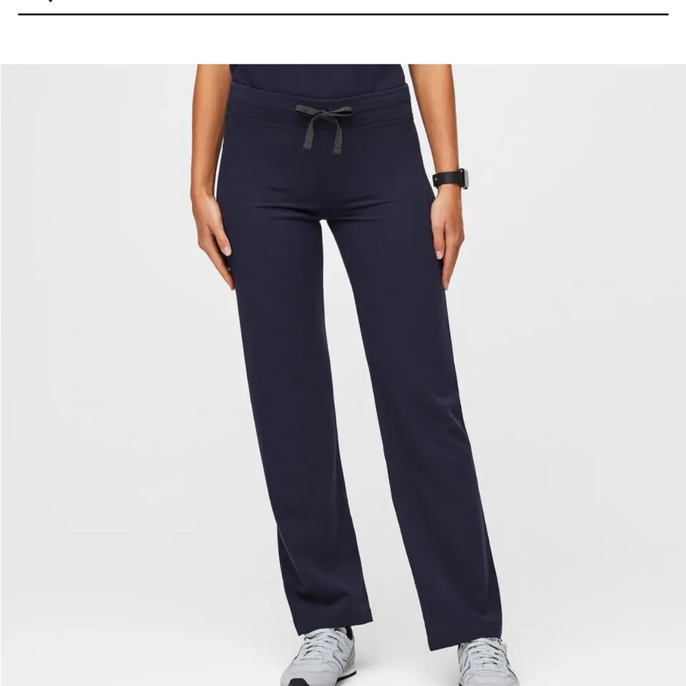 Women's Navy Figs Scrub Pants